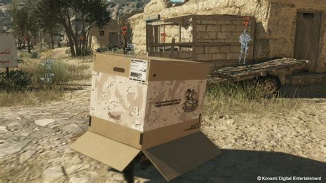 metal gear solid 5 cardboard box|metal gear phantom pain weapons.